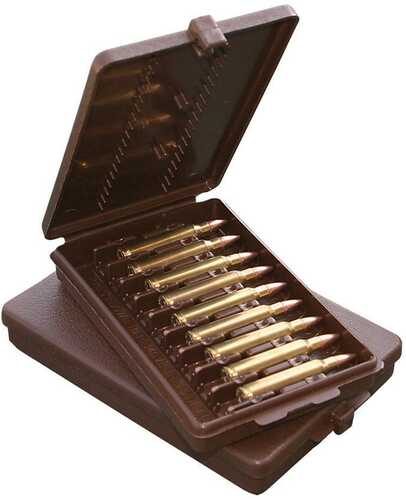 MTM 9 Rounds Case-Gard Rifle Ammo Wallet Brown-img-0