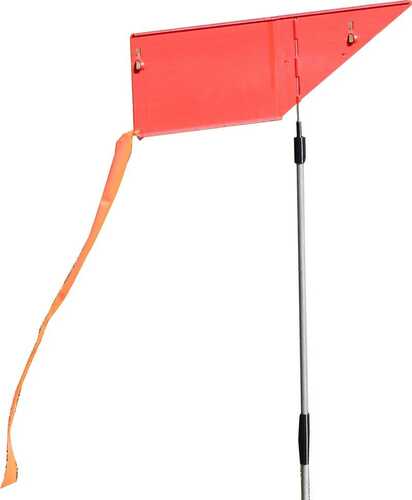 MTM Wind Reader Shooting Range Flag - Red