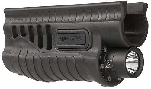 Nightstick Shotgun Forend Light With White Black Remington 870/TAC-14
