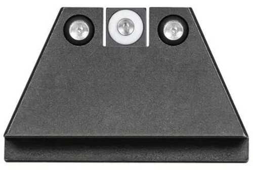 Night Fision Suppressor Height Sight Set White Front Black Back For Glock