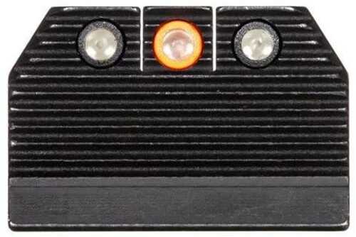 Night Fision Optics Ready Stealth Sight Set Orange Front Black Back For Sauer P-Series