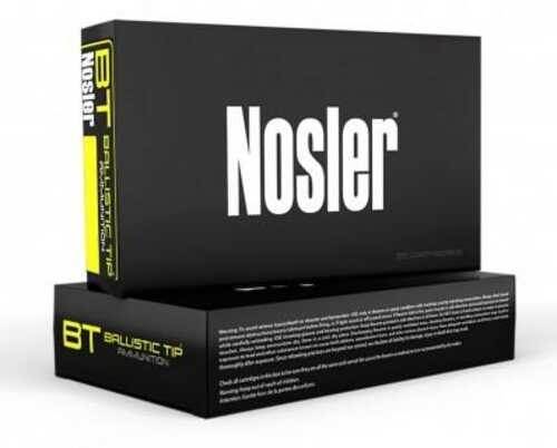 Nosler Ballistic Tip Rifle Ammunition .270 Win 130Gr BT 3075 Fps 20/ct