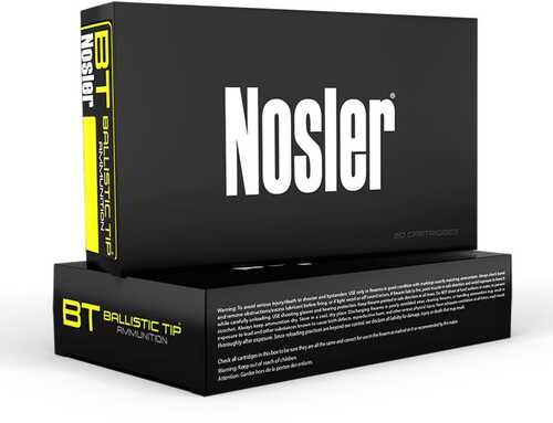 Nosler Ballistic Tip Rifle Ammunition 308 Win 165Gr Hunting Ammo (20 ct.)