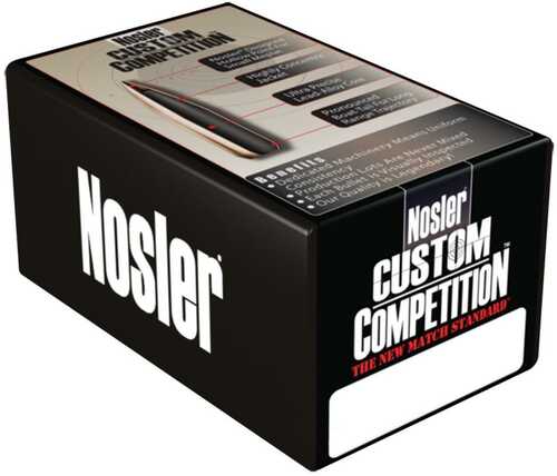 Nosler Custom Competition Bullets .30 Cal .308" 168 Gr HPBT 100/ct