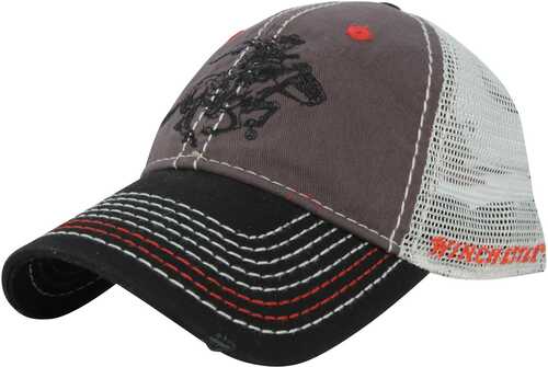 Outdoor Cap Grey/Black Mesh Back w/Winchester Logo-img-0