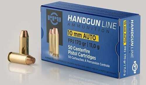 PPU 10MM AUTO 170GR FPJ 50BX