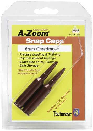 A-Zoom 6mm Creedmoor SNAPCAP 2Pk