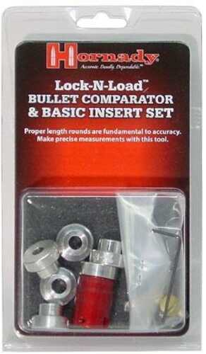 Hornady Lock-N-Load Bullet Comparator - Basic Set Body & 6 Inserts