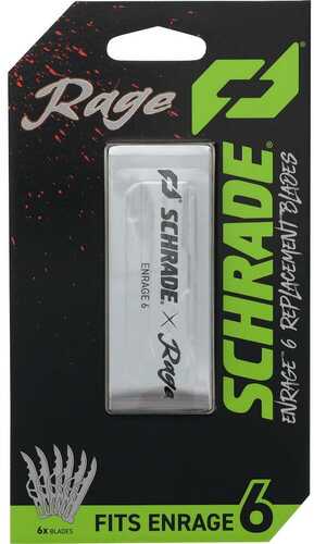 Schrade Enrage 6 Replacement Blades 6/ct