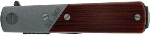 Old Timer Frontier Barlow Folding Knife 2-3/4" Clip Point Blade Brown