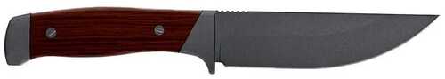 Old Timer Frontier Fixed Blade Knife 5" Drop Point Blade Wood