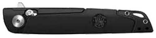 Smith & Wesson Kt 24/7 Crossbar Folder Knife 3-1/4" Drop Point Blade Black