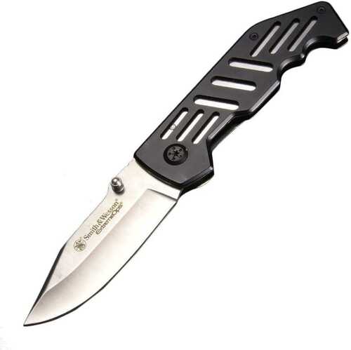 Smith & Wesson Ext Ops Folding Knife 3-1/5" Clip P-img-0