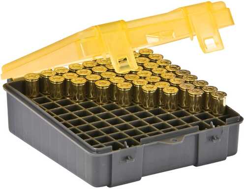 Plano Flip Top Handgun Ammo Case .357/.38-img-0