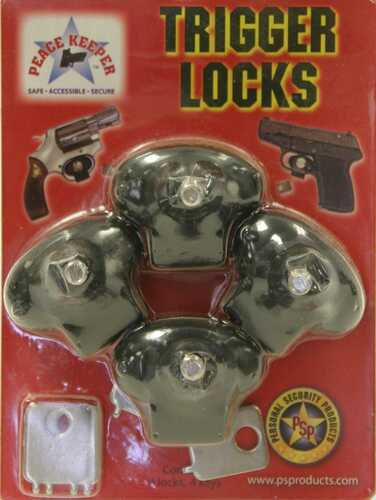 Bulls Eye Peace Keeper Plastic Keyed Trigger Lock-img-0