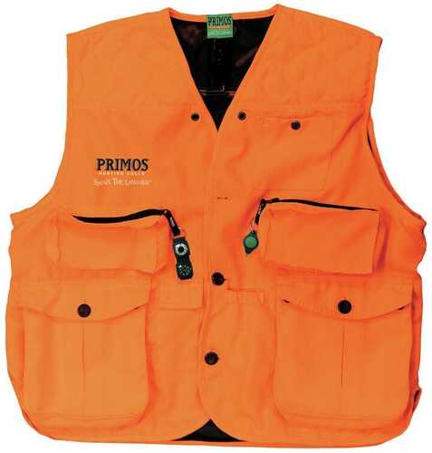Primos Gunhunters Huntin Vest Blaze Orange L Hang Tag