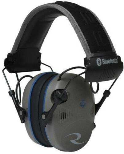 Radians R-Series R-3700 Bluetooth Quad Microphone Electronic Earmuff Wireless Pewter/Black