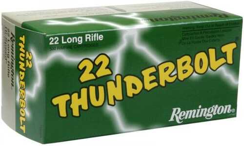 Remington .22 Thunderbolt Rimfire Ammunition .22 LR 40 Gr LRN 50/Box