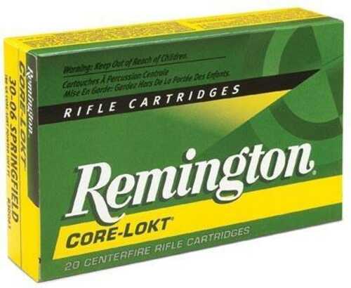 Remington Core-Lokt Rifle Ammunition .300 Savage 150 Gr PSP 2630 Fps - 20/Box