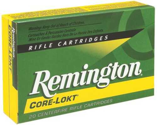 Remington Core-Lokt Rifle Ammunition 6mm Rem 100 Gr PSP 20/Box