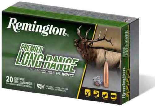 Remington Premier Long Range With Speer Impact Rifle Ammunition .270 Winchester 150 Grain PT 20 Rounds Per Box