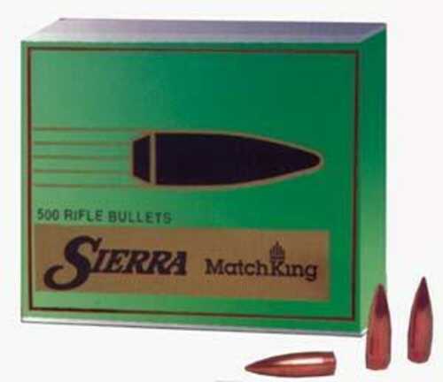 Sierra Matchking Rifle Bullets (500/ct) 6.5mm /.264 Cal .264" 107 Gr HPBT