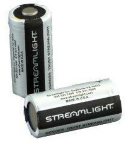 Streamlight Lithium Replacement Batteries 2/Pk 3-Volt 123A