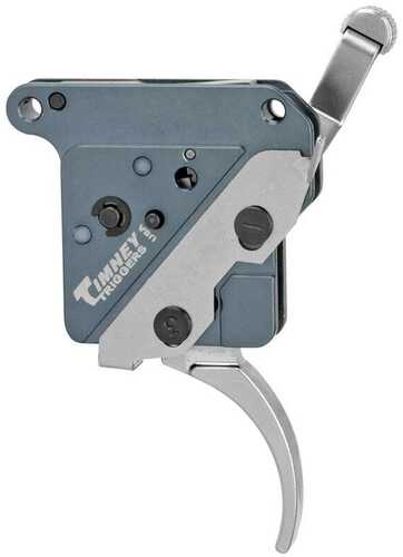 TIMNEY Trigger For Remington 700 RH Nickel Plated-img-0