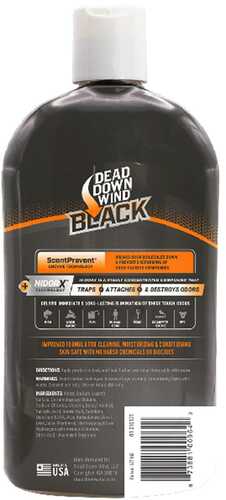 Dead Down WInd Black Premium 3-In-1 Body Wash/Shampoo/Conditioner 16 Oz