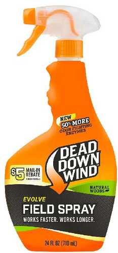 Dead Down Wind Field Spray Natural Woods Scented - 24 Oz