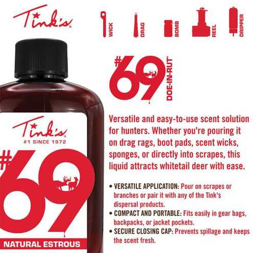 TInks #69 Doe-In-Rut Classic Glass 1 Oz Bottle