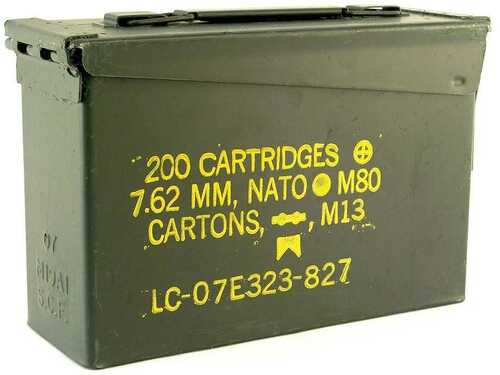 30 Cal M19a/7.62 Military Ammunition Can Used- Fai-img-0