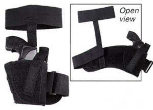 Uncle Mikes #16 Sidekick Ankle Holsters Fits 3-1/4" - 3-3/4" Barrel Med. & Lg. Autos - Right Hand