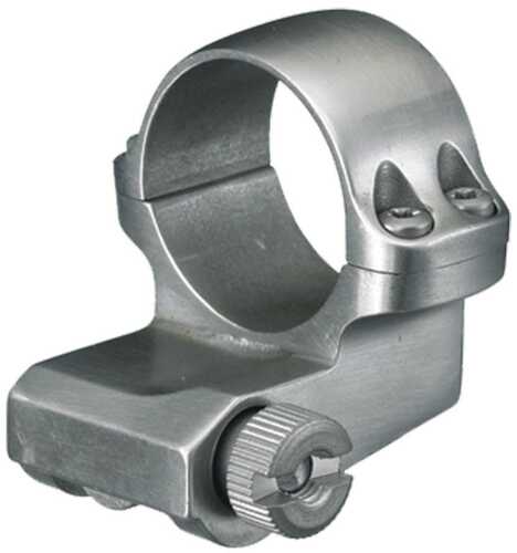 Ruger Steel Scope Ring - Single (4Ko) 1" Medium Offset .937" Height - Stainless Finish