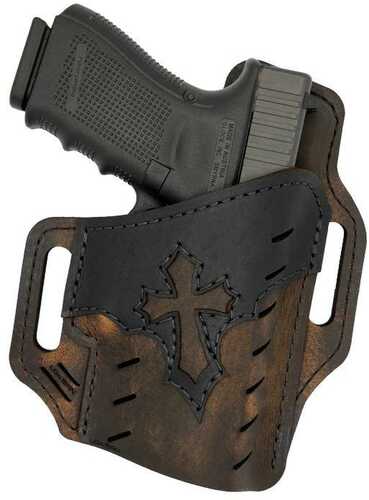 Versacarry Guardian Holster Arc Angel Design OWB Right Hand Brown Sz365