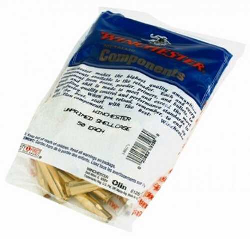 Winchester Unprimed Brass Rifle Cartridge Cases 50/ct 7mm Rem Mag
