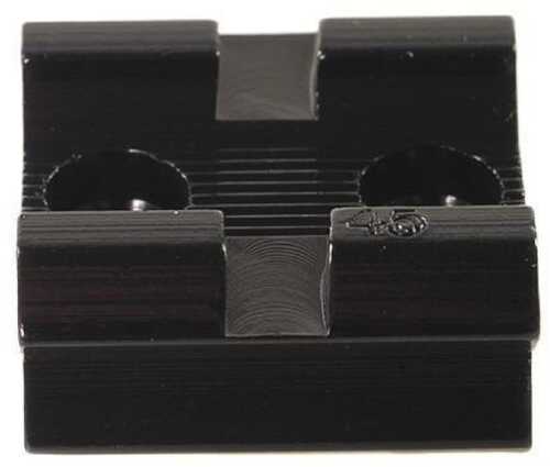 Weaver Standard Top Mount Aluminum Scope Base - Gloss Black - #45 - Front/Rear Modern Muzzleloader Springfield