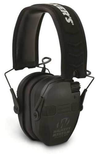 Walkers Razor Electronic Comm Muff Ear Muffs 23Db Black With Bluetooth
