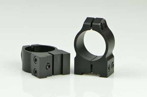 Warne Maxima Fixed (16mm Dovetail) Scope Ringmount With Grooved Receiver Fits CZ527 1" Medium Matte
