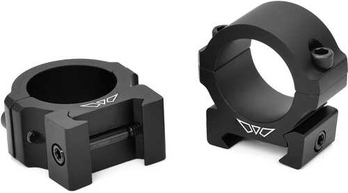 Warne Vapor 2-Piece Horizontal Scope Rings 30mm Low Matte