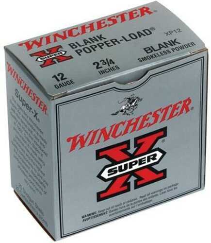 Winchester Super-X Blank Cartridges 12 Ga 2 3/4"   Smokeless  - 25/Box