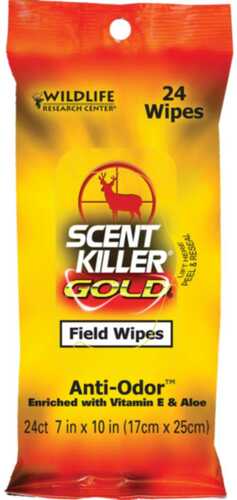 Wildlife Research Scent Killer Field Wipes 24 Pk