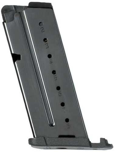 Walther Pps M2 Magazine 9mm Luger Black Stainless 6/Rd