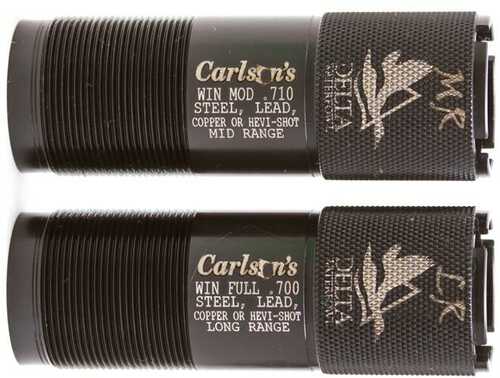 Carlsons Delta Waterfowl Extended Mid And Long Range Choke Tubes For 12 Ga Winchester 2/ct