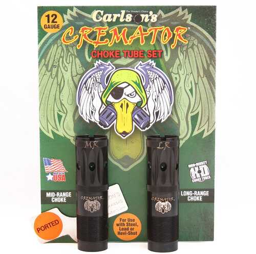 Carlsons Cremator Waterfowl Mid And Long Range Ported Choke Tube For 12 Ga Winchester 2/ct