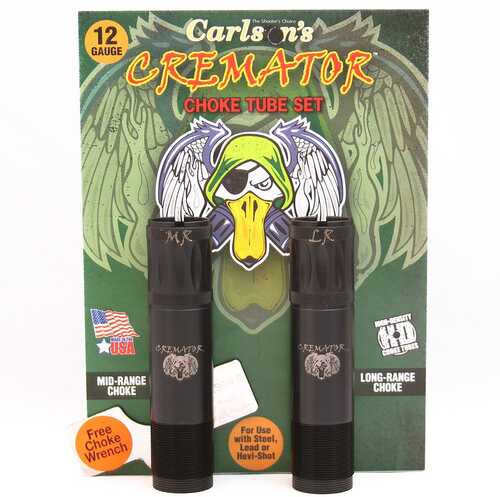 Carlsons Cremator Waterfowl Mid And Long Range Non-Ported Choke Tube For 12 Ga Browning Invector Plus 2/ct