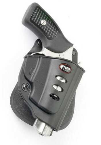 Fobus Evolution Series Paddle Holster For Ruger SP101 In Black Right Hand