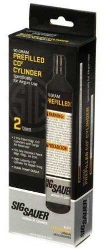 Sig Airguns Advanced Sport Pellet Replacement 2-Pack Of 90 Gram Co2 Cylinders