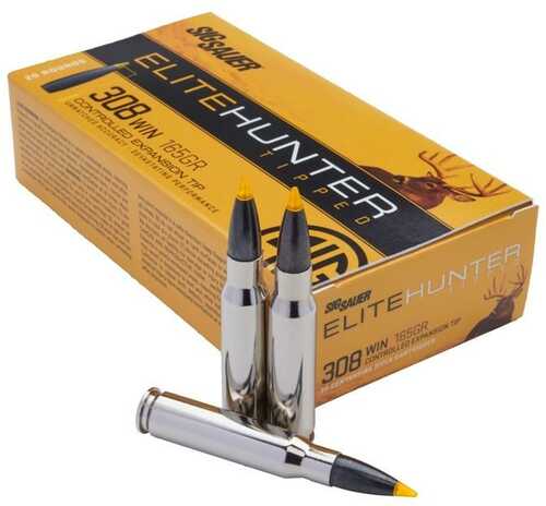 Ammo 308 Win 165Gr Elite Tipped Hunting Box/20