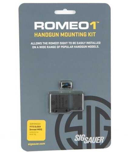 Sig Sauer Romeo1 Handgun Mounting Kit For Glock (Except Mos)